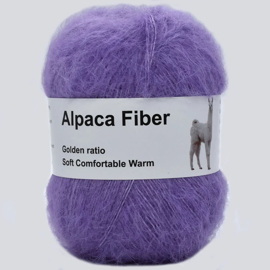 Alpaca Mohair Yarn Plush Thick Crochet Wool For Knitting