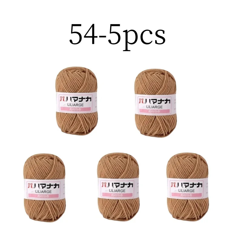 Soft Thick Wool Yarn For Knitting Crochet Classic 25g Ball