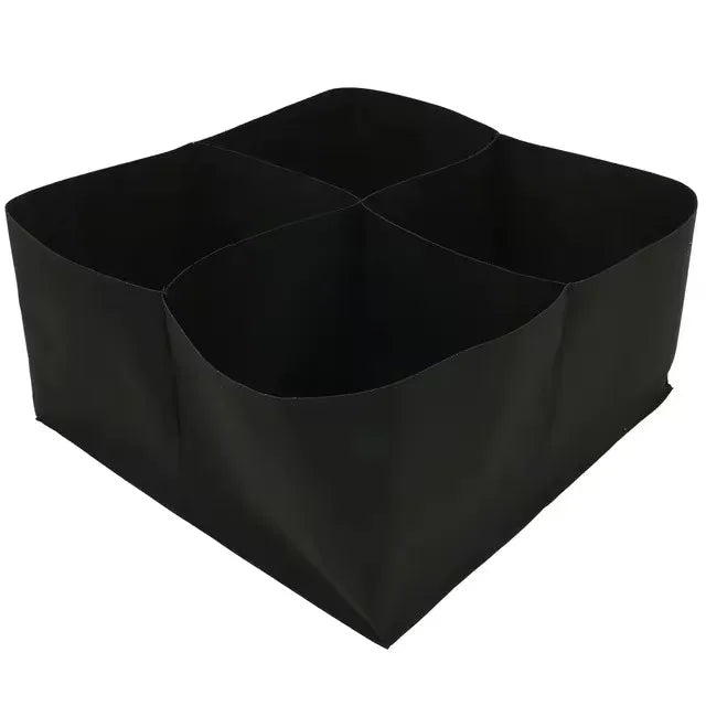 Garden Raised Planting Bed 4/8 Grids Vegetable Planting Bag Reusable Square Large Capacity Garden Potato Planters Container