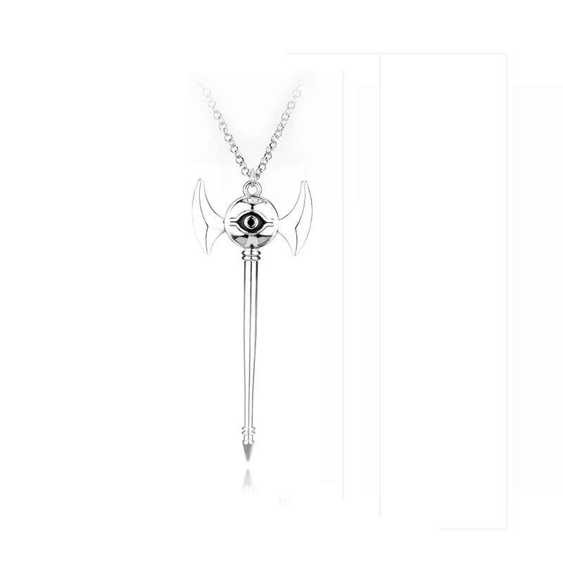 3D Anime Yu-Gi-Oh Necklace Millenium Pendant Jewelry Anime Yugioh Toy Cosplay Pyramid Egyptian Eye of Horus Necklace Key Buckle