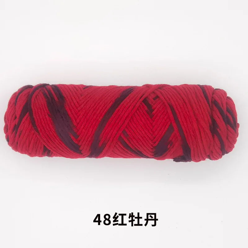 Milk Cotton Yarn 8 Ply Acrylic Crochet For Amigurumi Doll