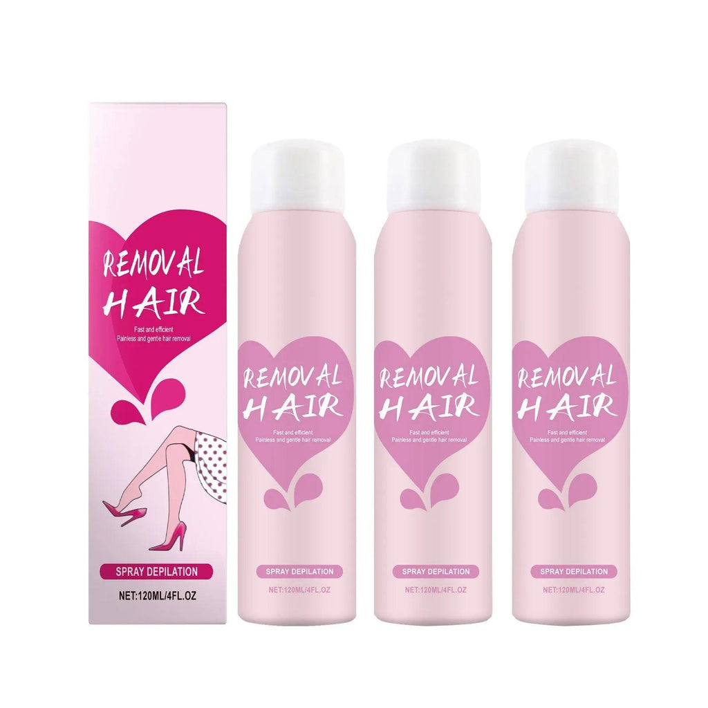 Hair Removal, Gentle Beeswax Hair Removal Hair Removal Spray, Body Hair Removal Foam Spray For Women Men, Gentle & Skin Friendly