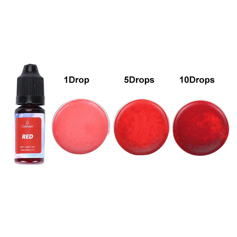 JCD 10ml Candle Dyes Pigment Soap Pigment Aromatherapy Liquid Colorant DIY Hademade Resin Craft Jewelry Making Supplies