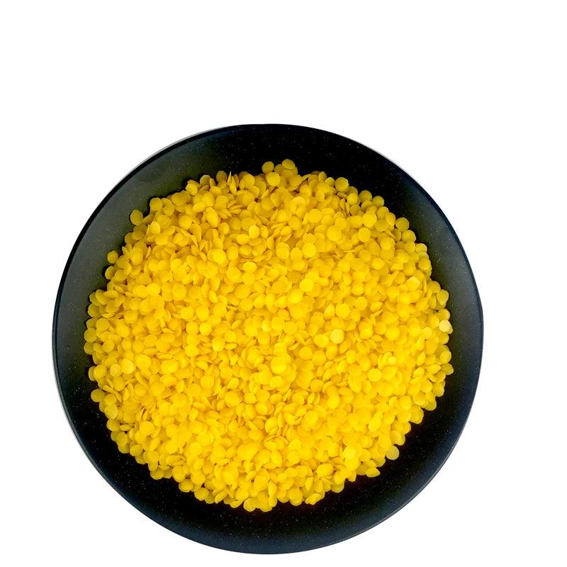 1KG of White Beeswax Yellow Beeswax Candle Raw Materials Do Not Add Soy Wax Lipstick Cosmetics Natural Beeswax Particles - Winord