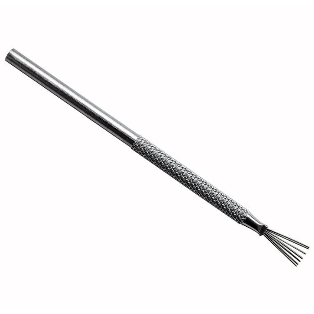2024 Texture Ceramics Tools Polymer Clay Sculpting Auxiliary Molding Tool DIY Pottery Brush Cake Accessories