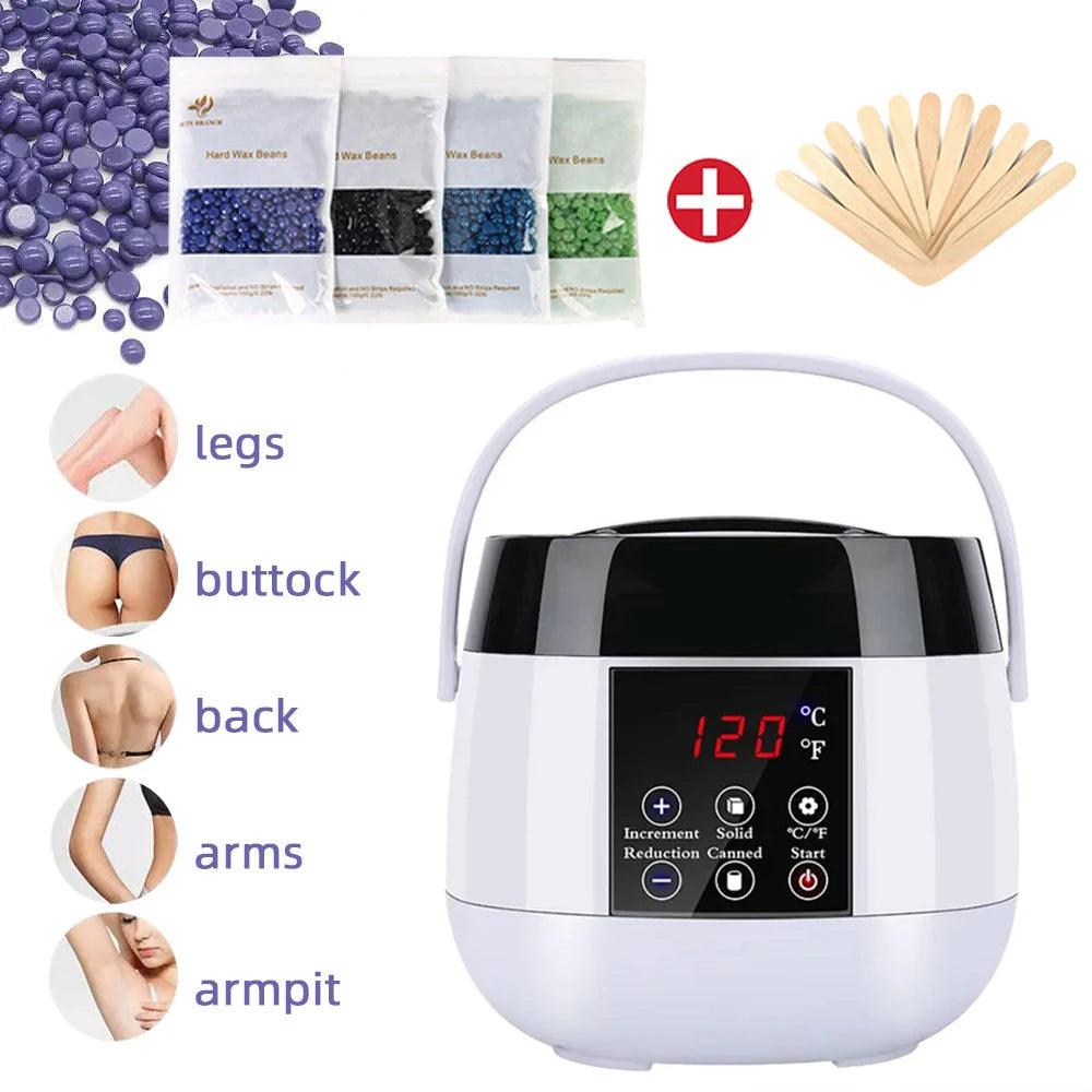 Convenient depilatory wax machine wax therapy machine beeswax depilatory heater wax melting machine small wax pot hot wax
