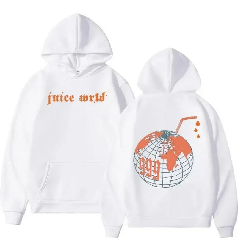 Juice WRLD Hoodies Men Women Hooded Sweatshirts Fashion Hip Hop Casual Pullovers Autumn Boys Girls Black Streetwear Juicewrld