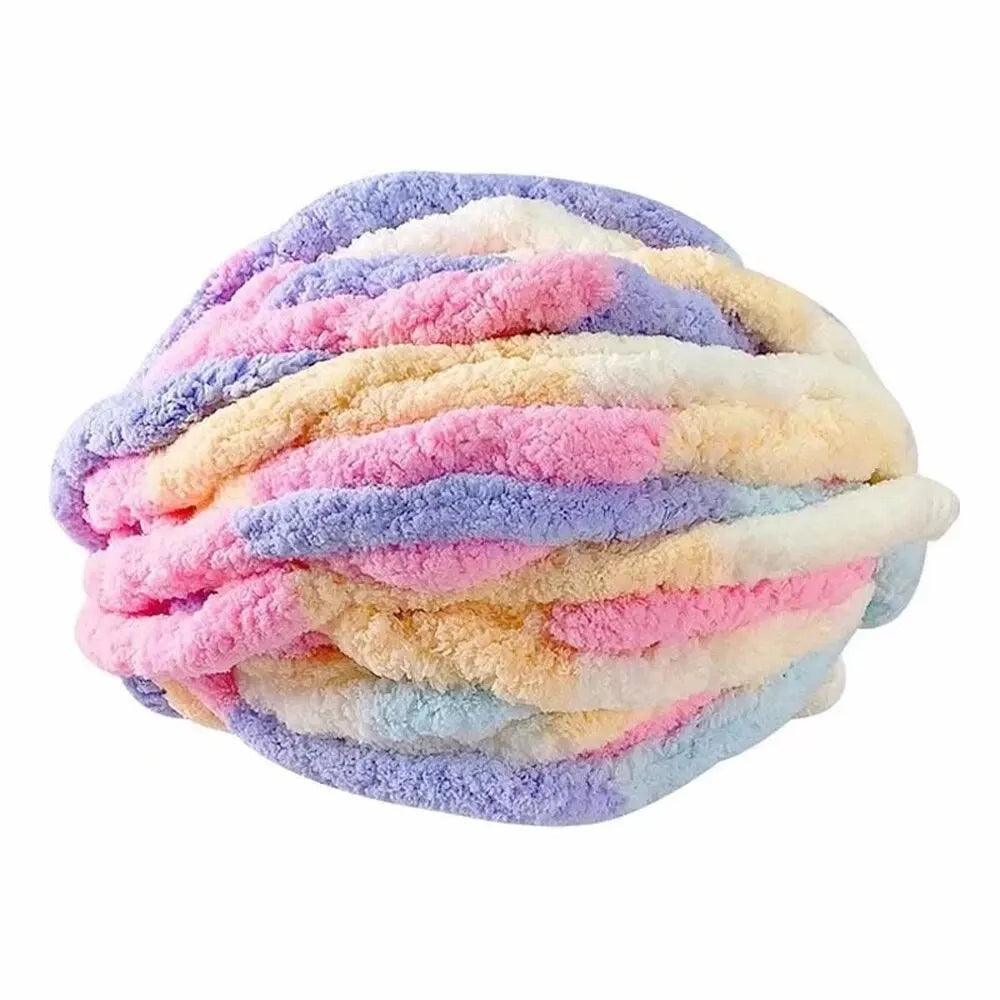 Extra Thick Cat Tail Ice Strip Thread, Hand Woven Blanket, Scarf, Hat, Pet Nest Diy, Hand Woven Thick Wool Thread