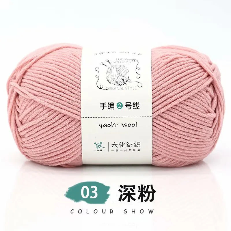 100g 100 Percent Acrylic Yarn for Hand Knitting and Crochet DIY Projects 200M Length