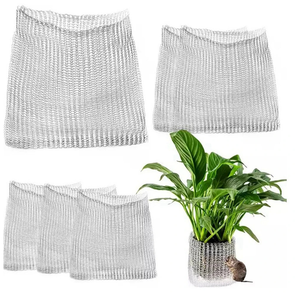 Root Guard Gopher Proof Wire Basket Protective Mesh Wire Baskets Stainless Steel Wire Pests Repellent for Plants Flowers 3 Sizes