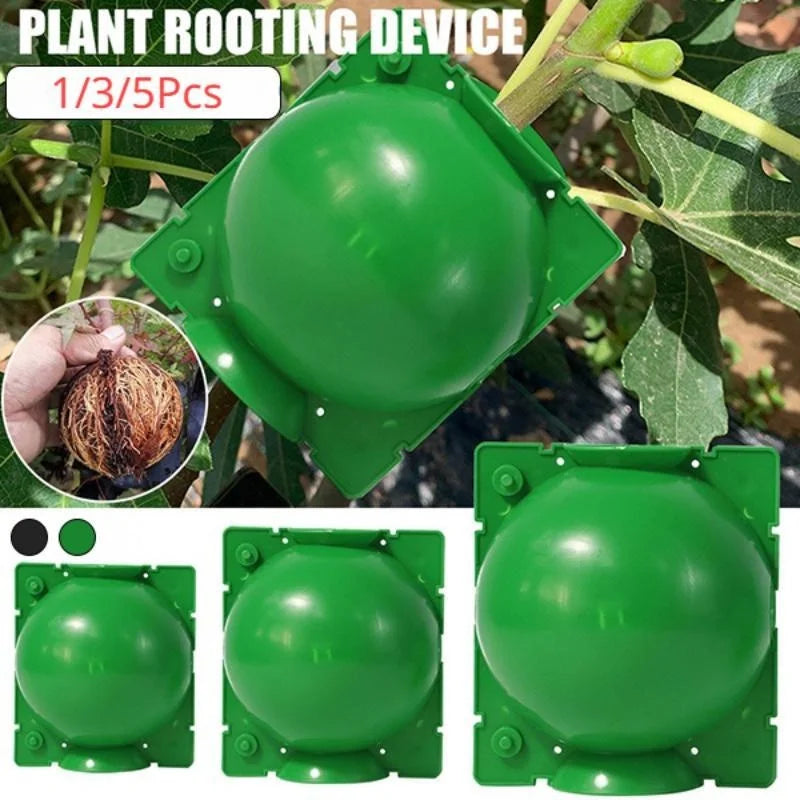 1/3Pcs Plant Root Growing Box High Pressure Gardening Plant Root Ball Breeding Case for Garden Grafting Rooting Plant Box