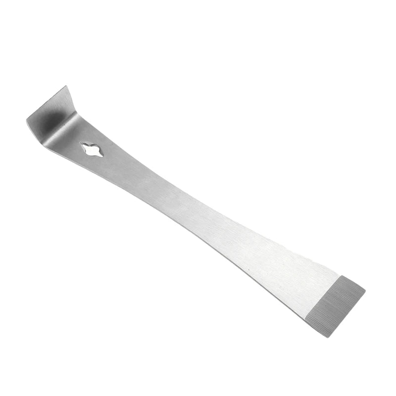 1Pcs Beekeeping Equipment Red 26cm Stainless Bee Hive Tool Frame Lifter and Scraper J Shape Hook Beekeeper Tool Scraping Knife