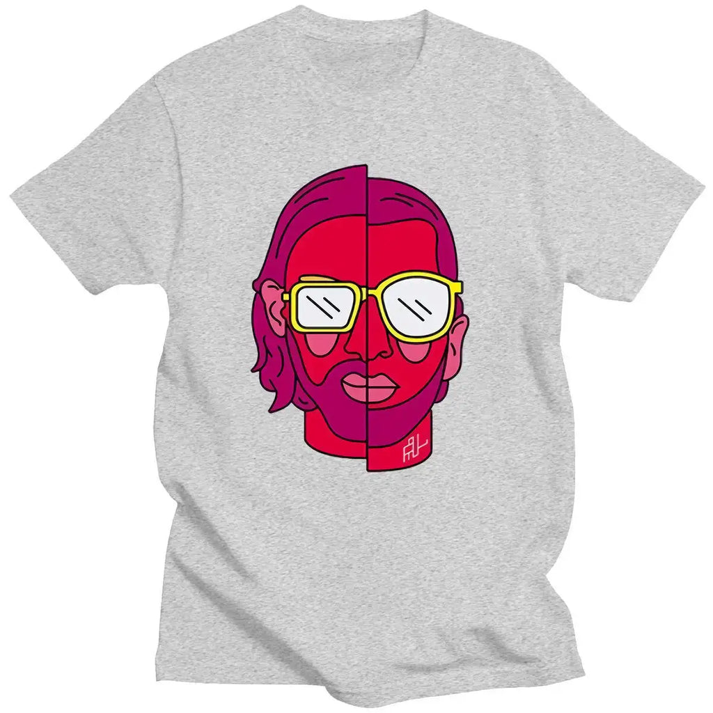 Le Monde Chico Graphic Print T Shirt for Men and Women Hip Hop Fashion Short Sleeve Streetwear Tee
