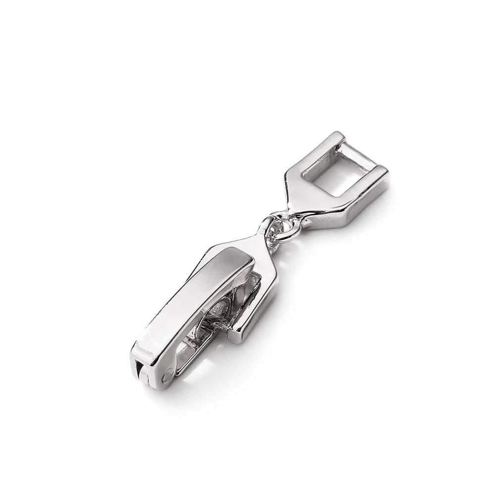 ZAKOL Three Colors Necklace Bracelet Extenders Simple Extension Fold Over Clasp for Jewelry Making Wholesale