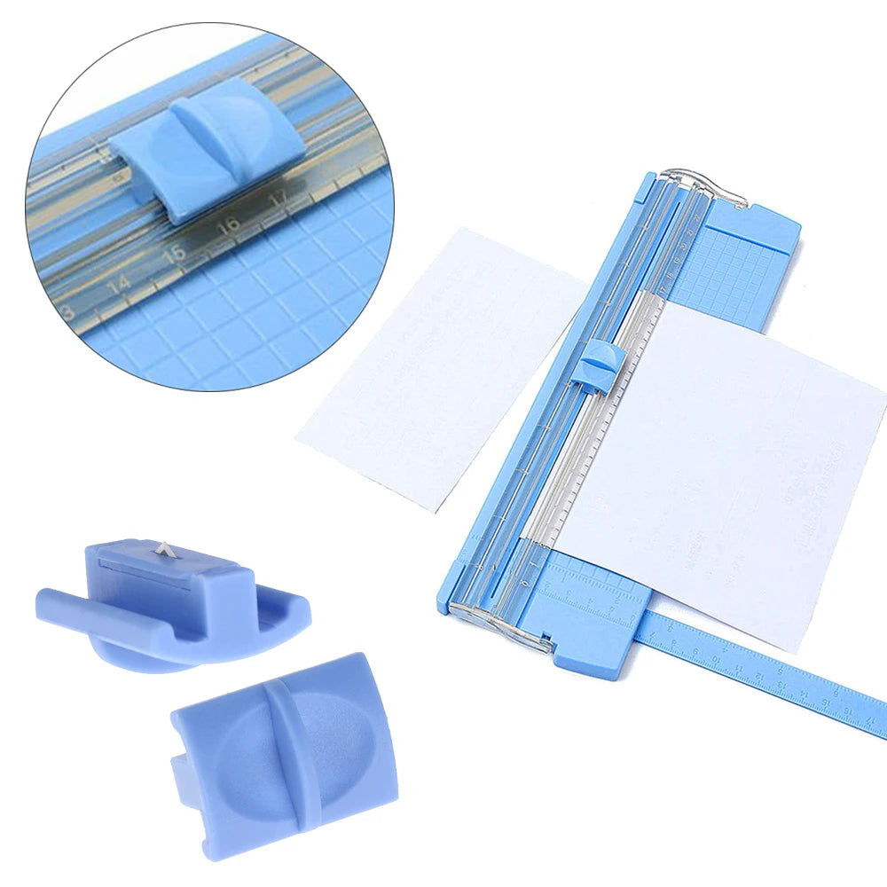 A4/A5 Paper Cutting Guillotine Paper Cutter with Pull-out Ruler for Photo Trimmers Scrapbook Lightweight Cutting Mat Machine