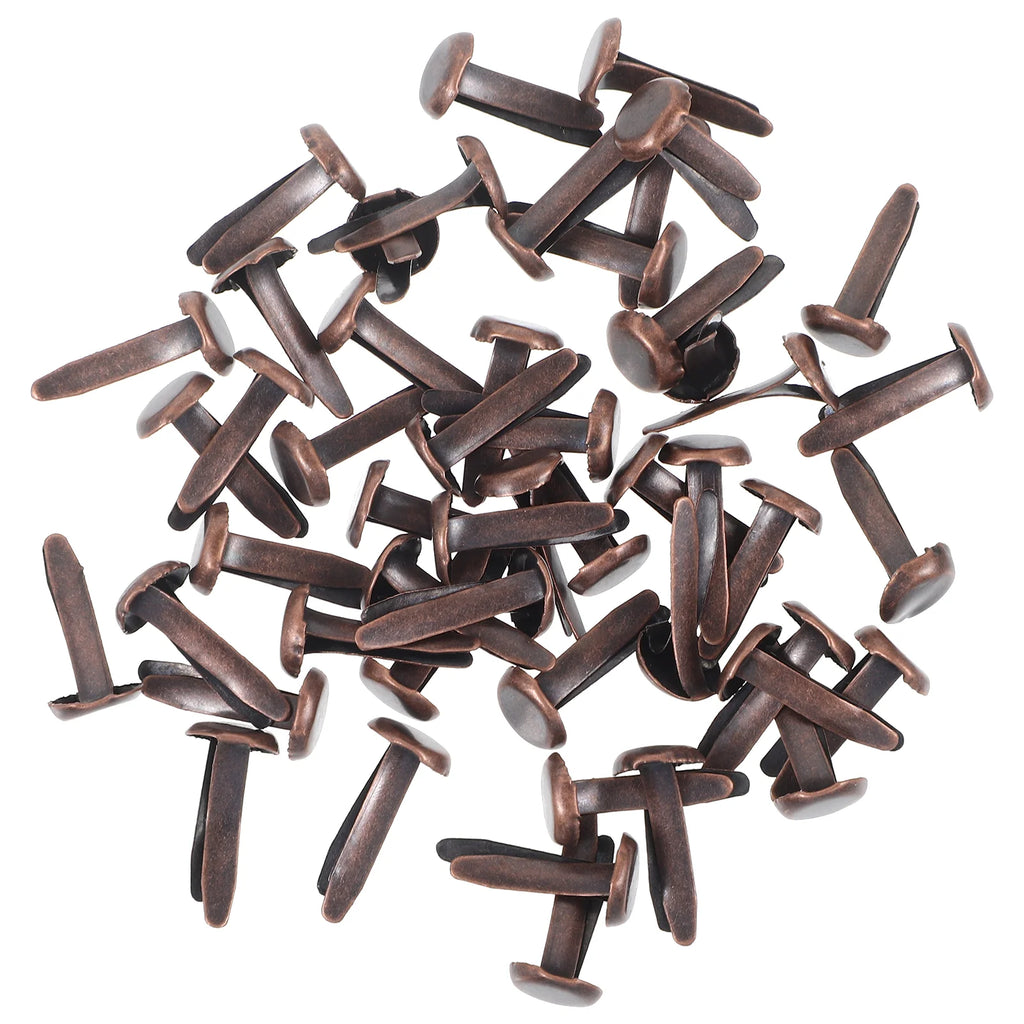 50 Pcs Nails Small Brads Handcraft Supplies Crafts Metal Paper Fasteners Beads Mini Child