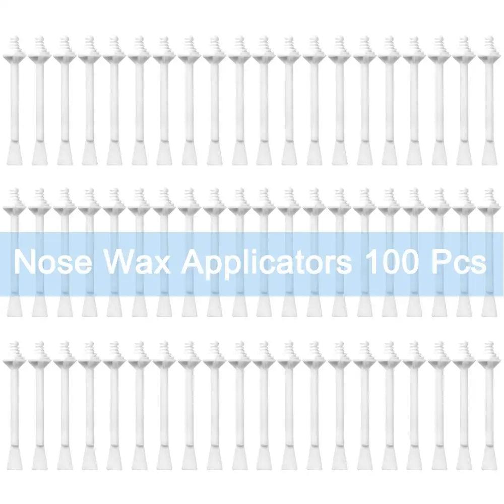 10/40/60/100pcs Nose Wax Sticks Nose Wax Applicators For Painless Nose Hair Removal Tool Wax Accessories Beeswax Safe