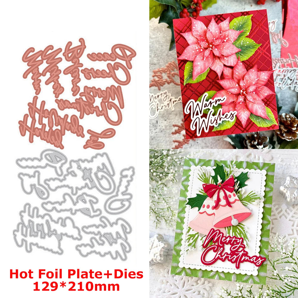 Elegant Flower Blossom Metal Cutting Dies Layered Frame Background Mould Knife for DIY Scrapbooking Christmas Card Craft Making