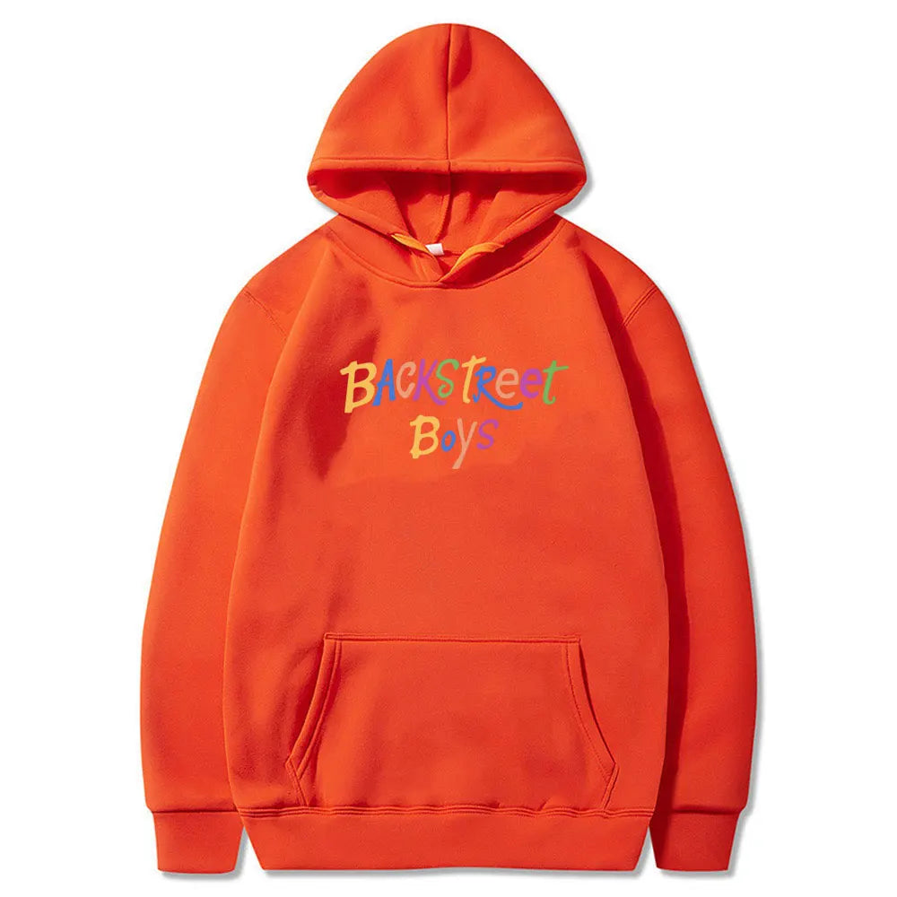 Backstreet Boys Graphic Hoodie Boy Band Bsb Group Pop Music Pullover Sweatshirt Men's Fashion Oversized Fleece Cotton Hoodies
