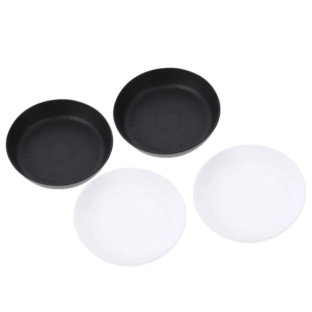30 Pcs Flower Pot Base Plant Water Trays Plates Flowerpot Bottom Plastic Gardening
