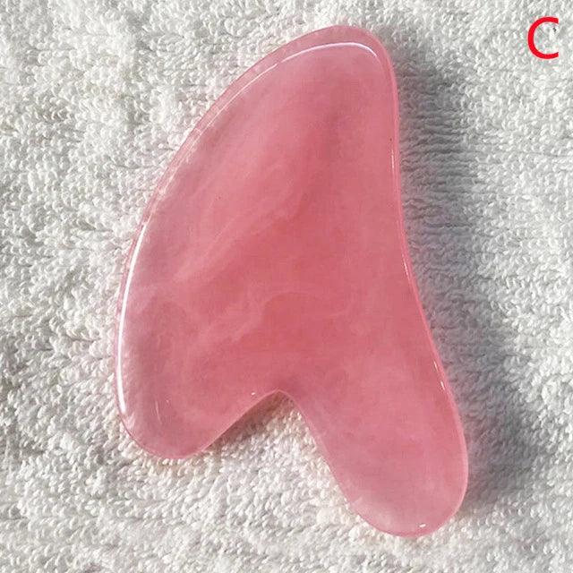 Heart Shape SPA Massage Beeswax Gua sha Scraping Massage Scraper Face Massager Acupuncture Guasha Board Massager for face 1pcs