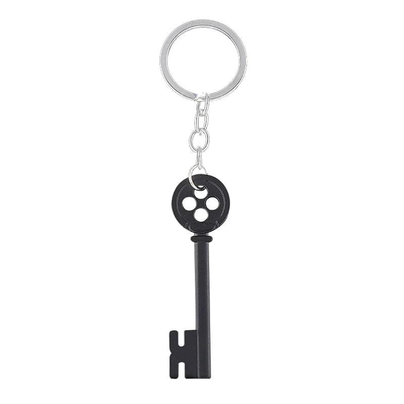 Movie Coraline Seeing Stone Pendant Necklace Green Stone Key Pendant Necklace Laika Dragonfly HairPin Cosplay Costume Jewelry