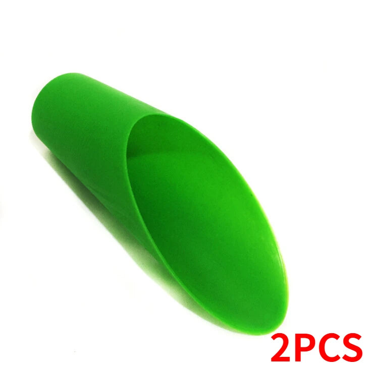 2pcs Plastic Bucket Shovel Potted Cultivation Cylinder Mini Fleshy Plant Soil Spade Shovel Gardening