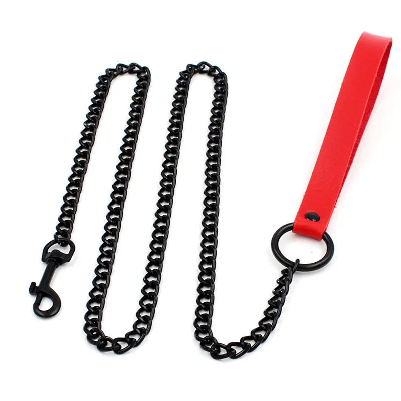 Pink Punk Gothic Belt Choker Necklaces Chains for Women Leather Collar Rivet Pu Leather Goth Sexy Girl Necklace Jewelry Gift