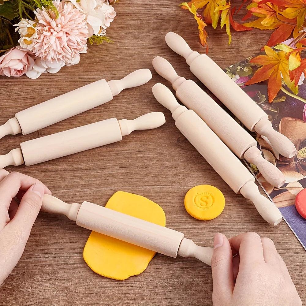1pc, Pottery Rolling Stick, Wooden, Art Supplies, Arts and Craft Supplies, Mini Wooden Rolling Stick for Arts and Crafts, Clay