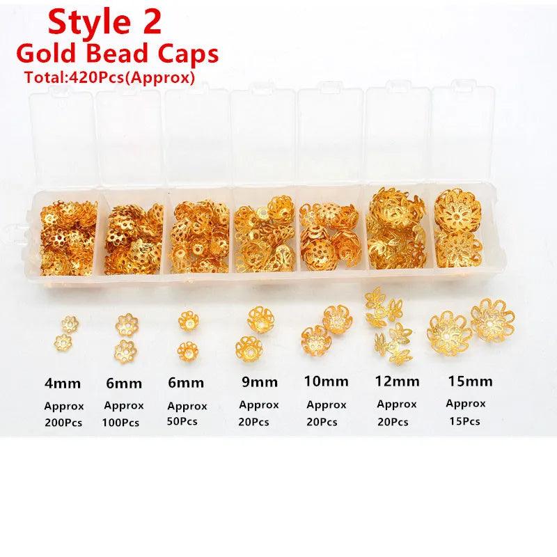 900 Pcs Alloy Open Jump Rings Mixed 3mm 4mm 5mm 6mm 7mm 8mm 10mm Split Rings For DIY Jewelry Making Findings HK060
