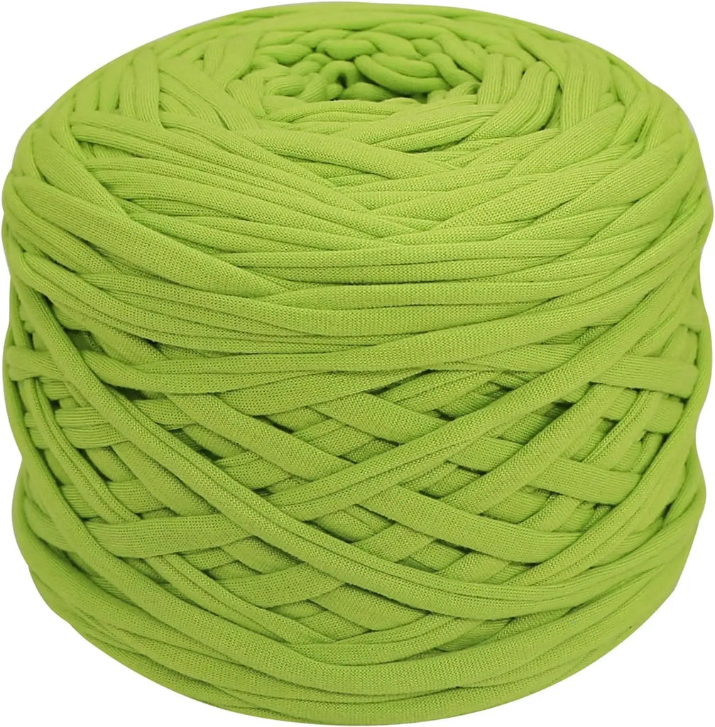 Thick Dark Green Knitting Yarn T Shirt Yarn for DIY Bag Blanket and Cushion Crocheting Projects