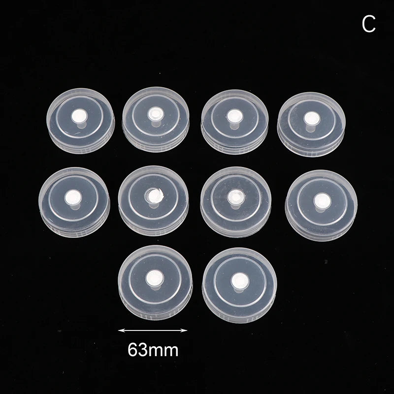 10Pcs Diameter 53/63/70mm Tissue Culture Bottle Cap Resistant Fungus Bottle Airtight Cap Breathable Special Cap Culture Caps