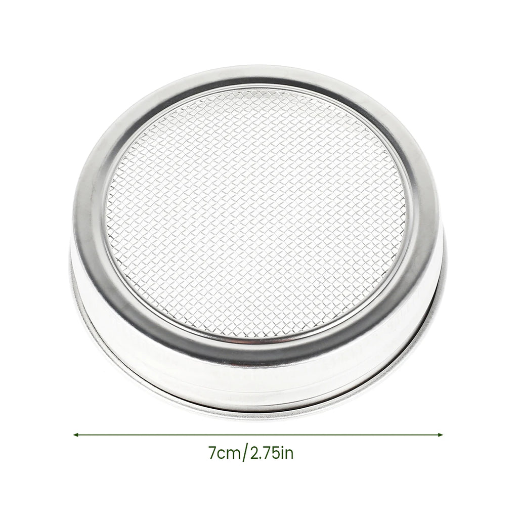 Seed Sprouting Jar Kit Durable Glass Bean Sprouts Growing Kit with Stainless Steel Screen Sprout Lids Stands Shading Cloths Tray