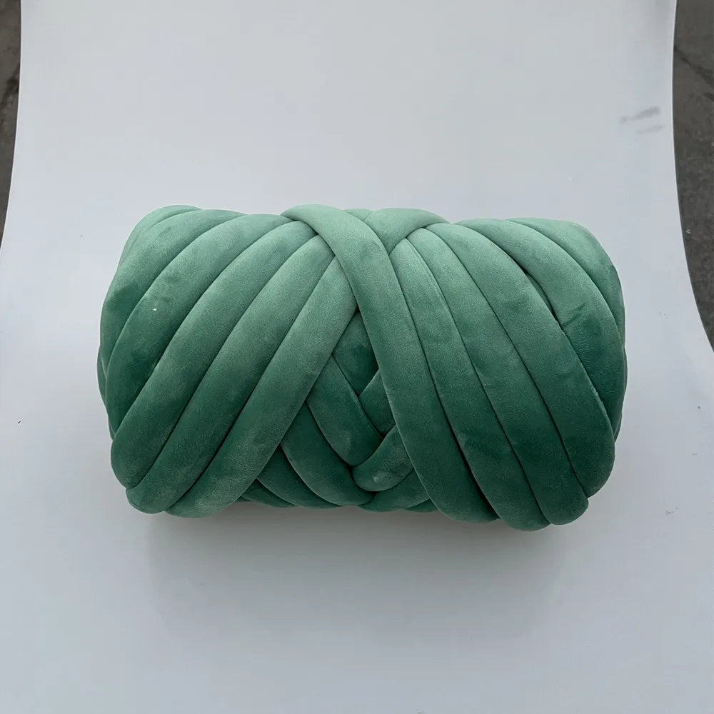 Velvet Chunky Yarn 500G Bulky Wool For DIY Blankets Hats