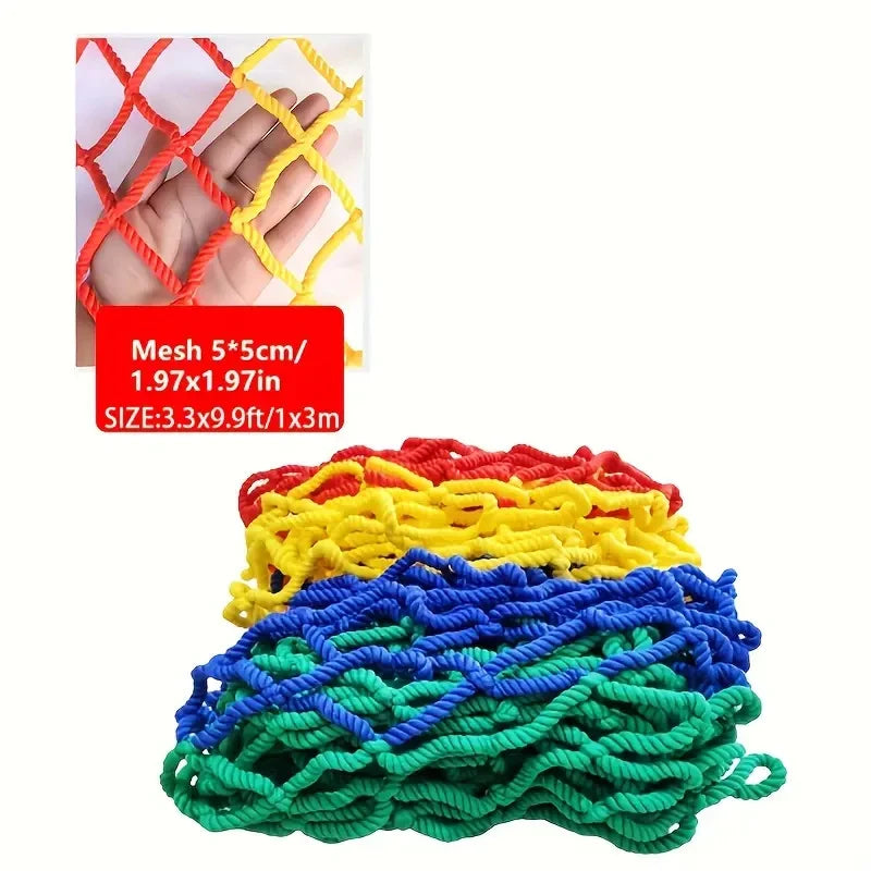 1pc Rope Net Kids Safety Netting Stair Balcony Railing Child Safety Net, Playground Netting Patio Fence Protection Net