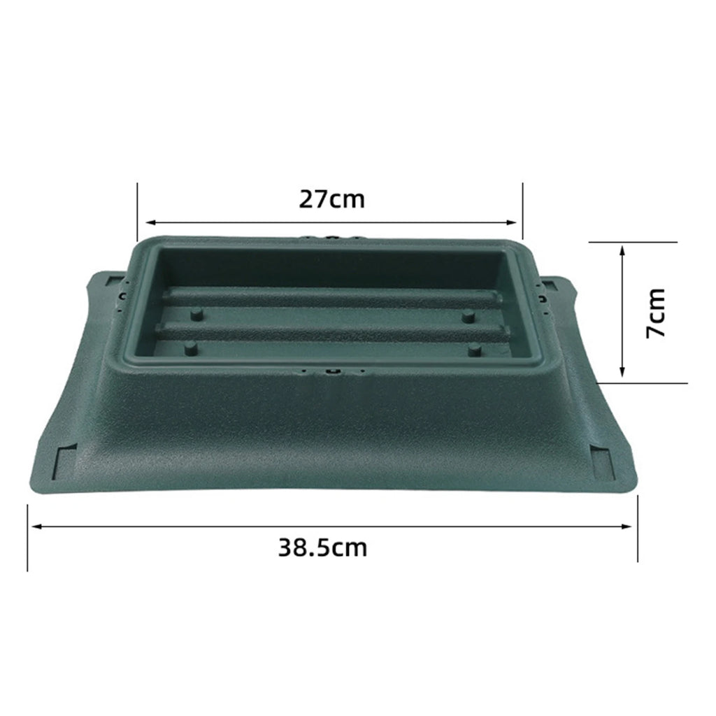 Hanging Planter for Balcony Railing Plant Basket Fence Planter Home Decor Window Box Planter Flower Pot for Garden Deck Yard 6L
