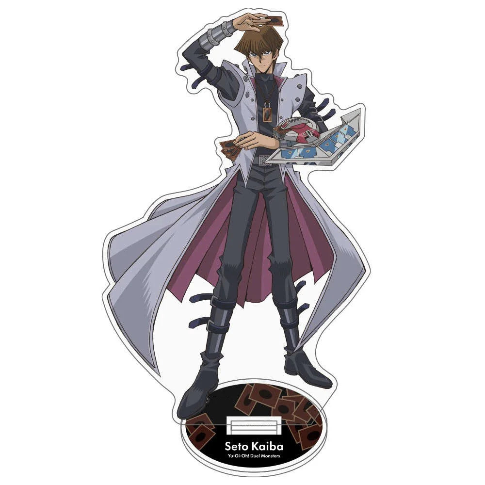 Anime Fans Gifts Yu-Gi-Oh! Vrains Playmaker Vrains Re Yami Yugi HD Character Acrylic Stand Desktop Decoration Series About 15cm