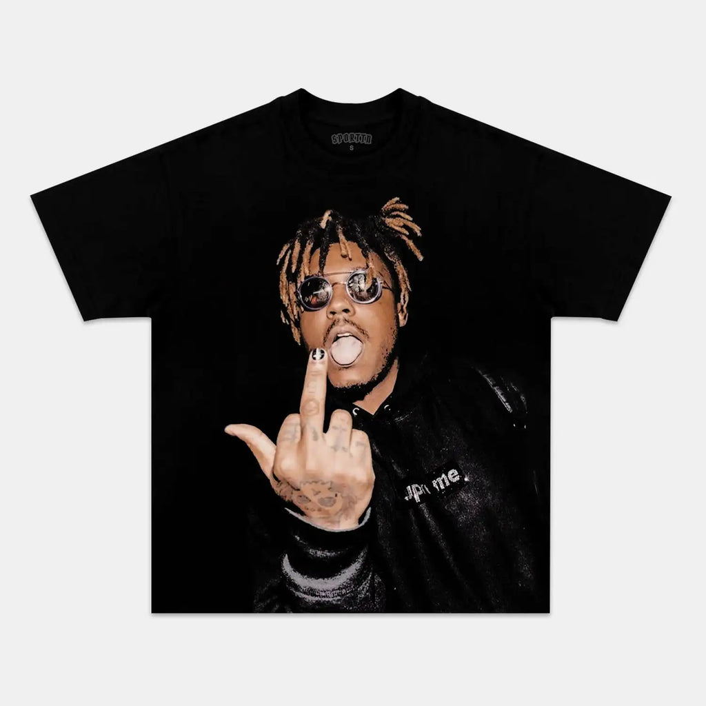 American Street Hip Hop T Shirt Juice Wrld Trippie Redd Short Sleeve Oversized Y2K Tee Men Women Crew Neck Unisex Tops