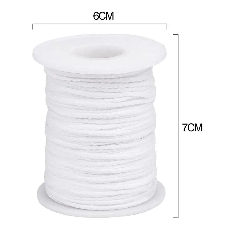 50g/100g Natural Soy Wax For DIY Candle Making Supplies Smokeless Waxed Candles Wicks Handmade Gift Candle Wax Making Crafts
