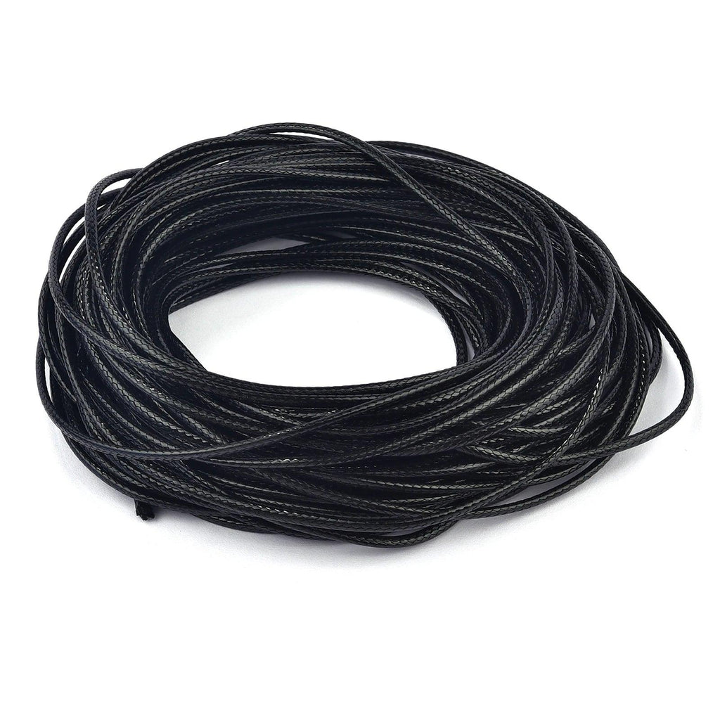 5m/Lot 1-3mm Leather Cord Round Wax Rope String DIY Necklaces Bracelet Wax Cord Jewelry Making Accessories