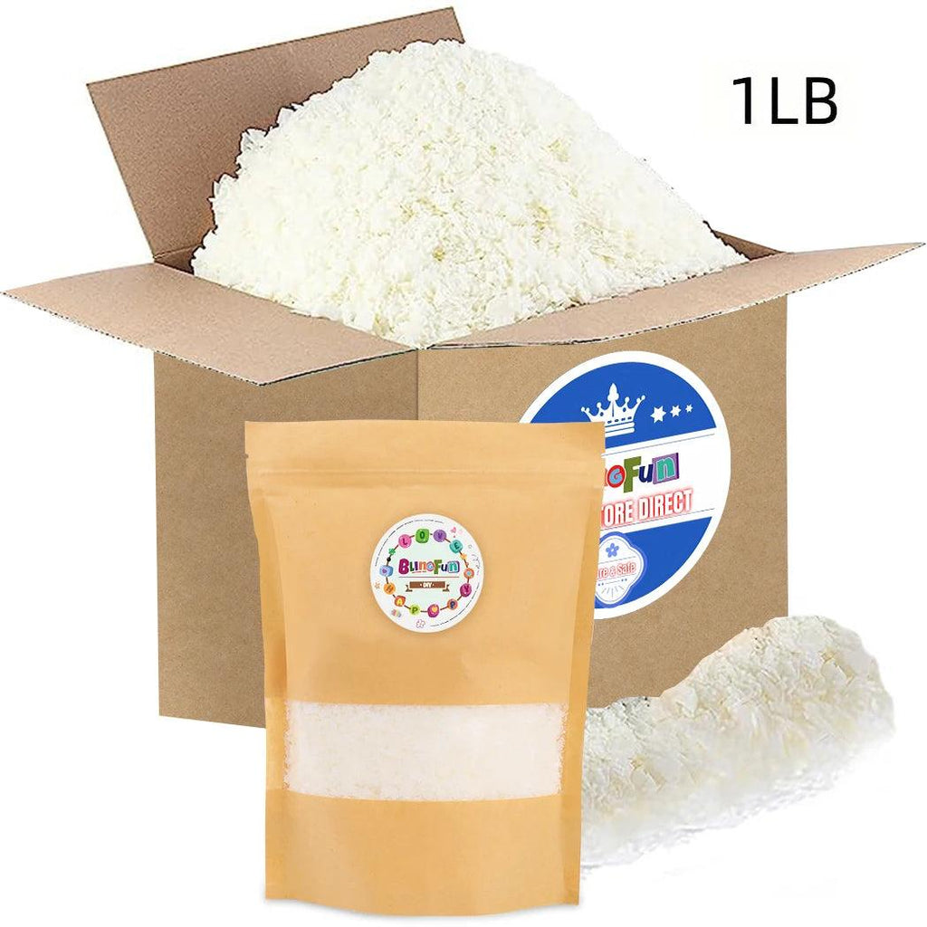 1LB/2LB/5LB 100% Soy Wax, Yellow Beeswax, White Beeswax, Soft Chunks and Pellets, Perfect for Sccented Candle and Wax Products