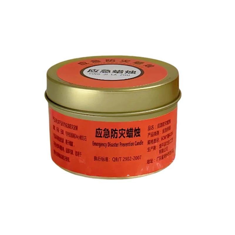 Beeswax Candles Long Burning Slow Burning Candles 24 Hours Lasting Windproof Outdoor Survival Candle Beeswax Wax Camping