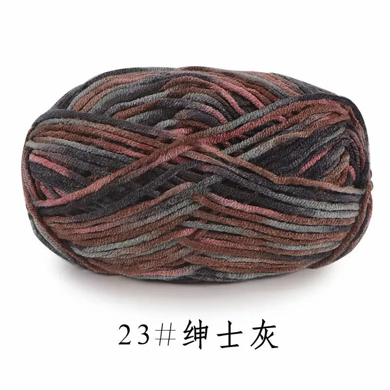 Milk Cotton Five Strand Gradual Change Wool Baby Knitting