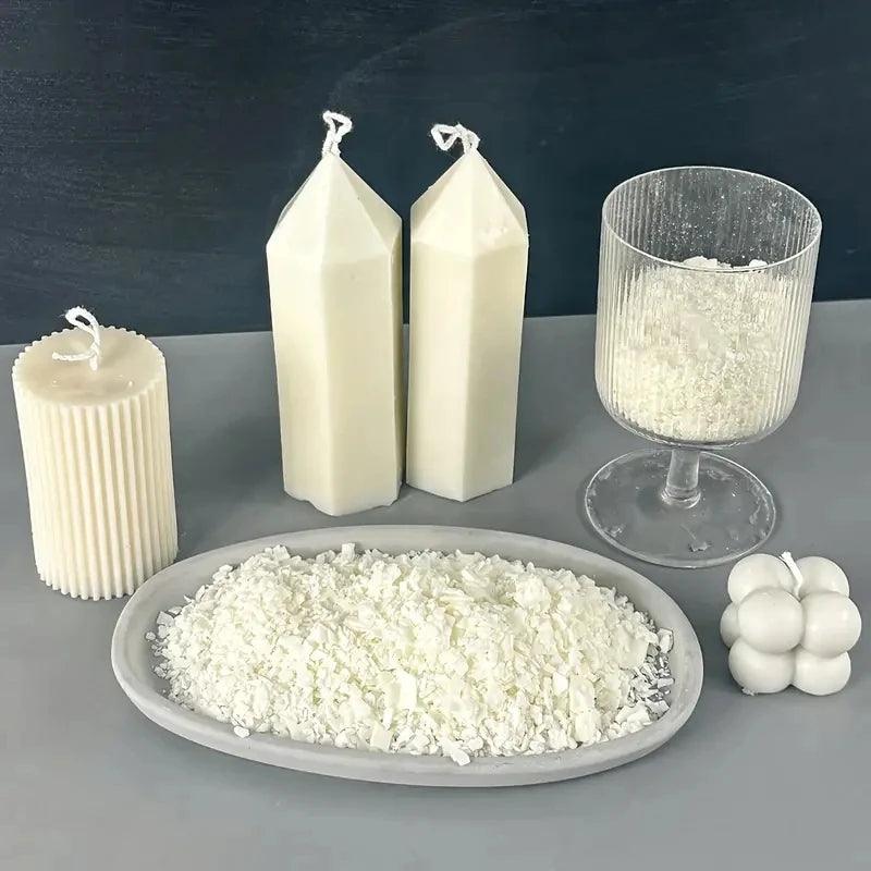 Plant Soybean Wax Is Used As A Raw Material For Candle Making High Grade Candles Are Made With 52 ℃ Soybean Wax - Winord