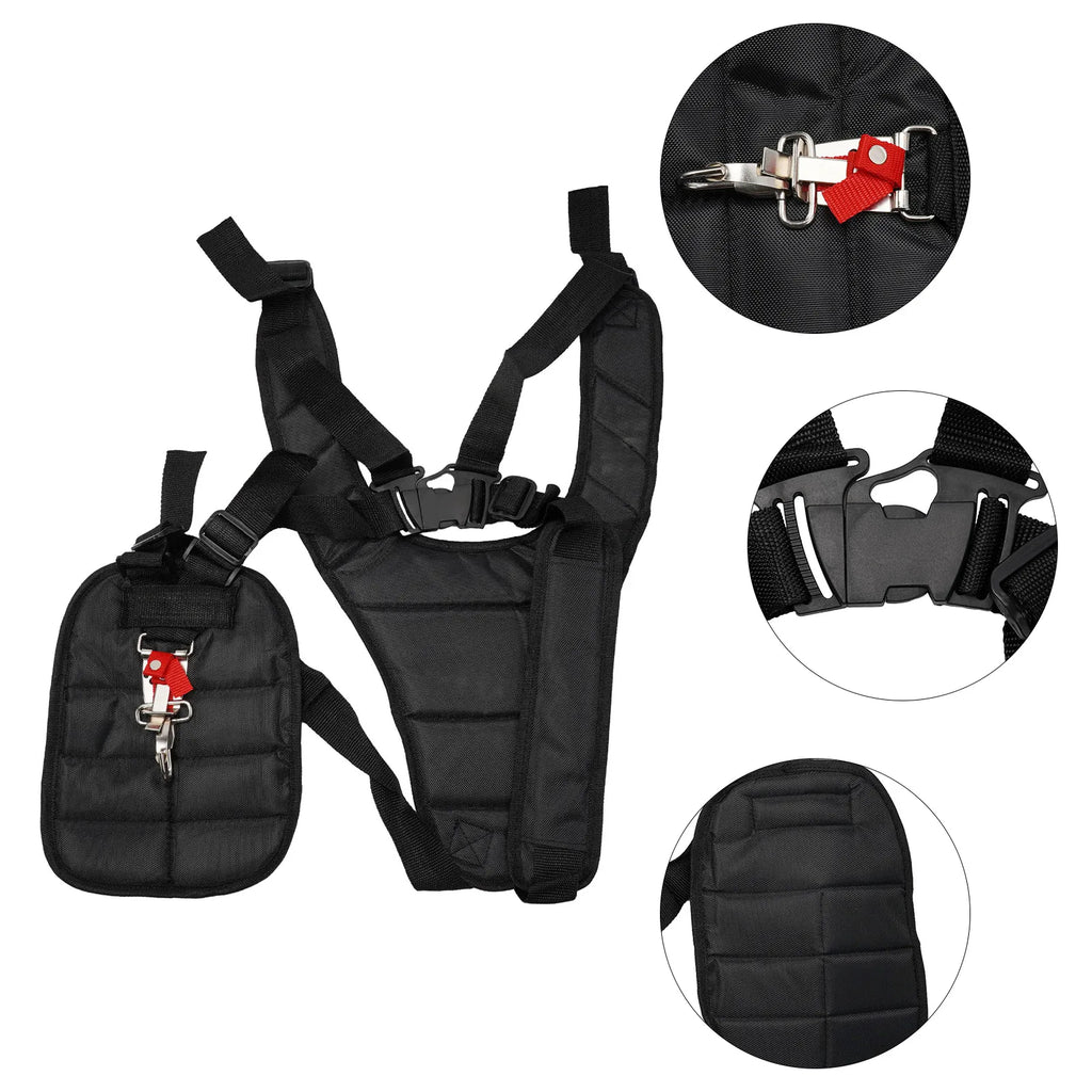Universal Double Shoulder Strap Harness For Brushcutter Whipper Snipper Trimmers Double Shoulder Strap For Brush Cutter Trimmer