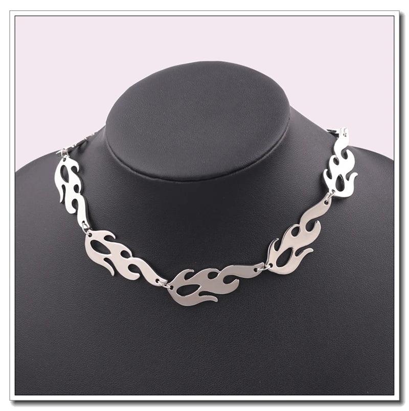 Wire Thorns Iron Unisex Necklaces Women Hip-hop Gothic Punk Style Barbed Wire Small Thorn Chain Collar Choker Jewelry Gift