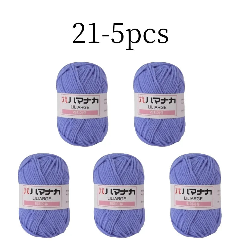Soft Thick Wool Yarn For Knitting Crochet Classic 25g Ball