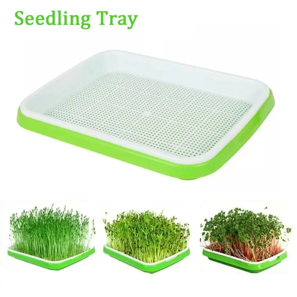1pc Plastic Grow Nursery Pots Vegetable Soilless Nursery Trays Seed Germination Tray Seedling Sprout Plate Nursery Pots Tray