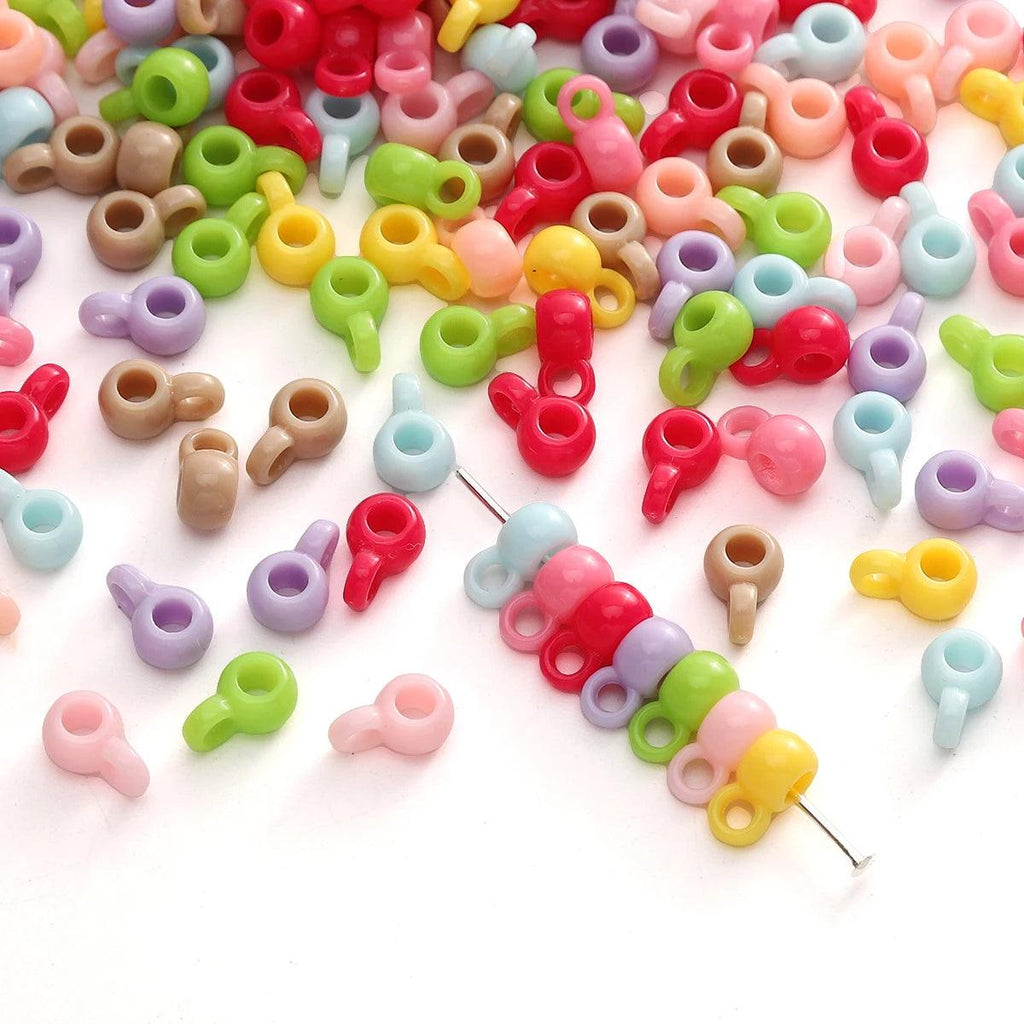 9x4mm 10Pcs Acrylic Small Round Tee Beads Handmade DIY Making Unique Jewelry Bracelets, Earrings, Accessory Materials