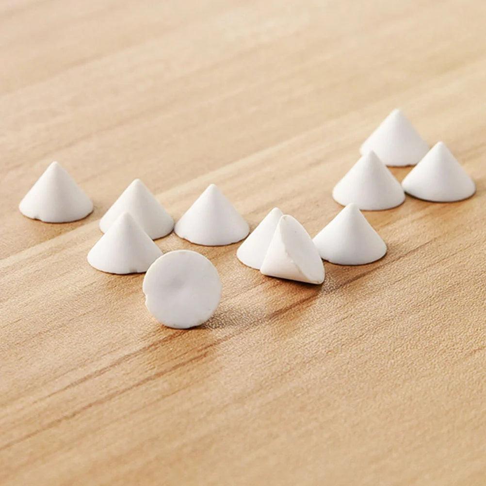 30 Pcs Ceramic Nail Pottery Firing Support Tool Accessories Clay Nails Refractory Studs Sculpting Ceramics Tools DIY